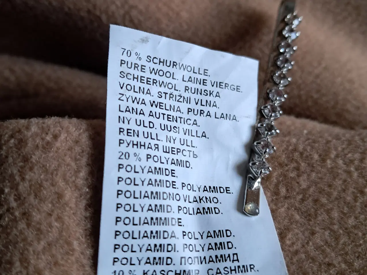 Billede 5 - Beige frakker - uld, kashmir.