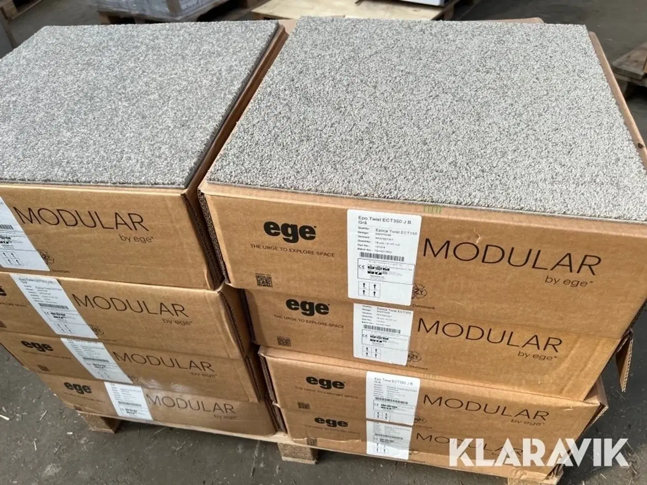 Billede 2 - Tæppefliser Ege 53,9 m2