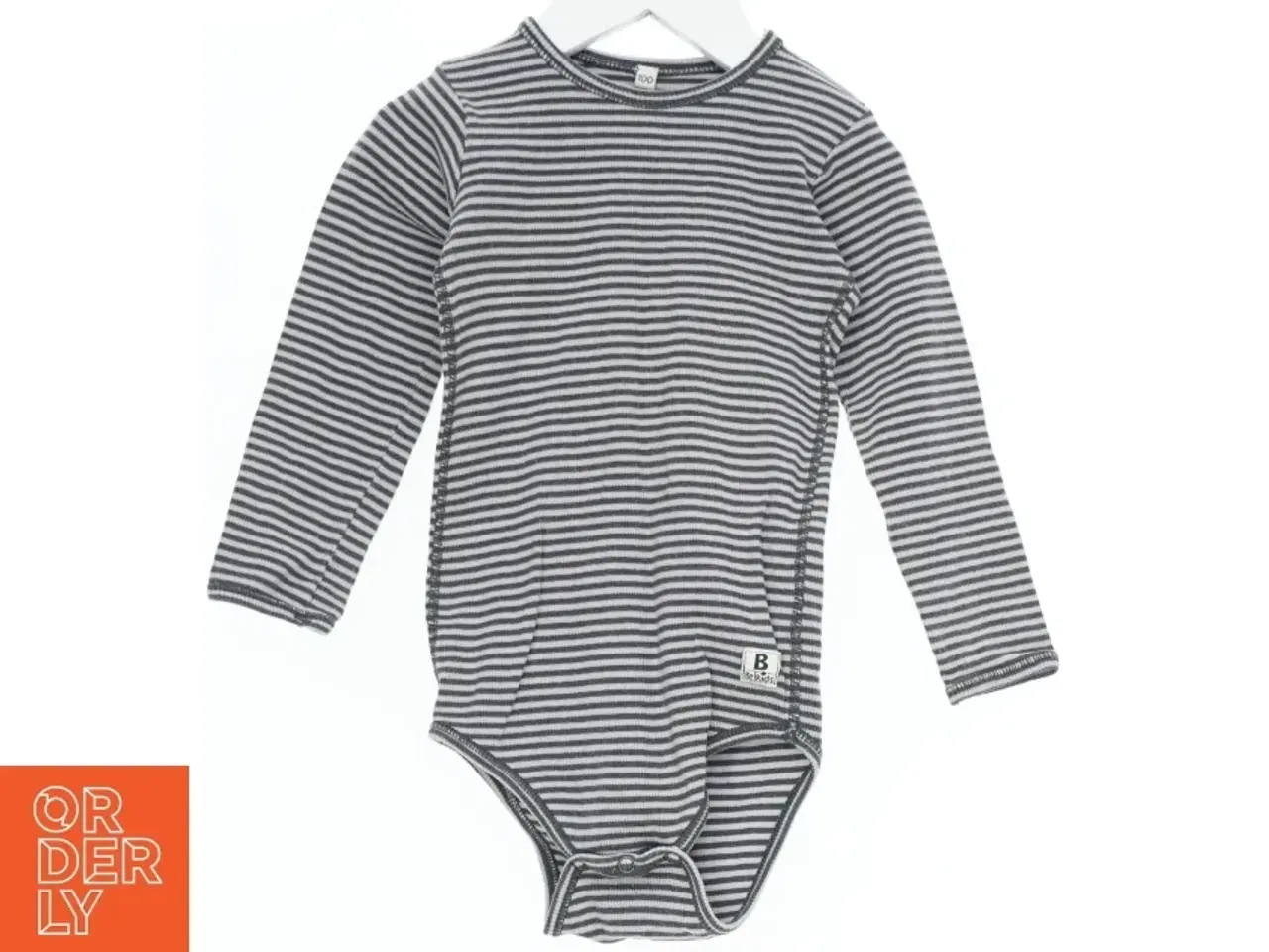 Billede 1 - Langærmet stribet body fra Be Kids (str. 104)