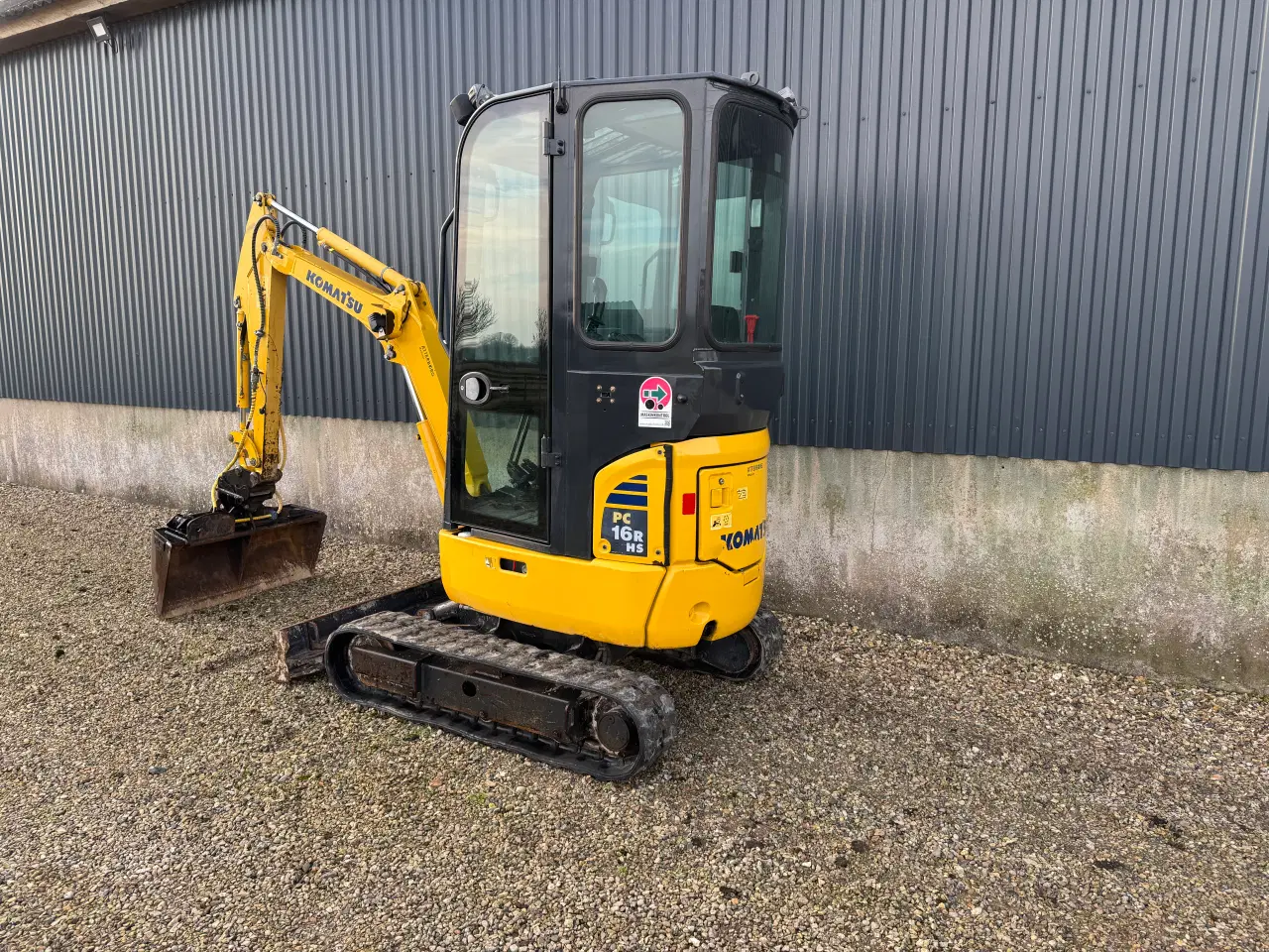 Billede 2 - !! Komatsu PC16R-3HS minigraver KUN 959 TIMER !!