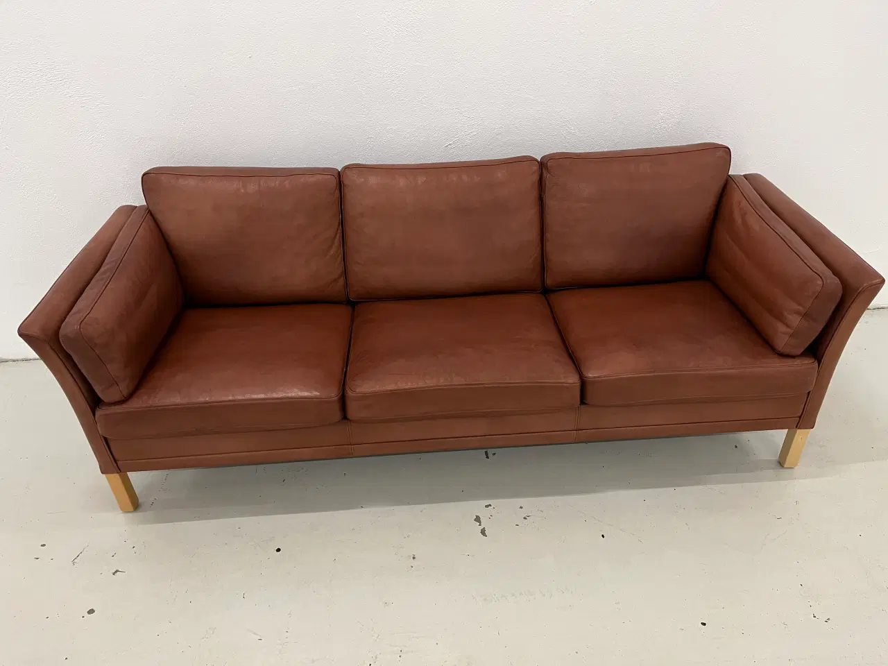 Billede 6 - Mogens Hansen MH2225 3 Pers.Sofa i cognac læder.