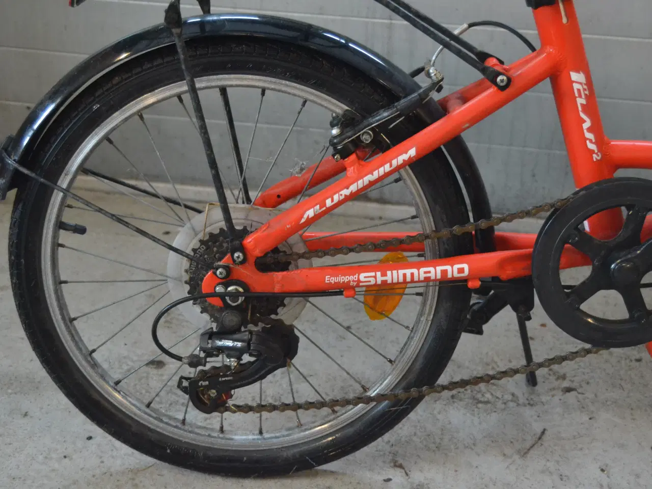 Billede 2 - Moma foldecykel med udvendig Shimano gear