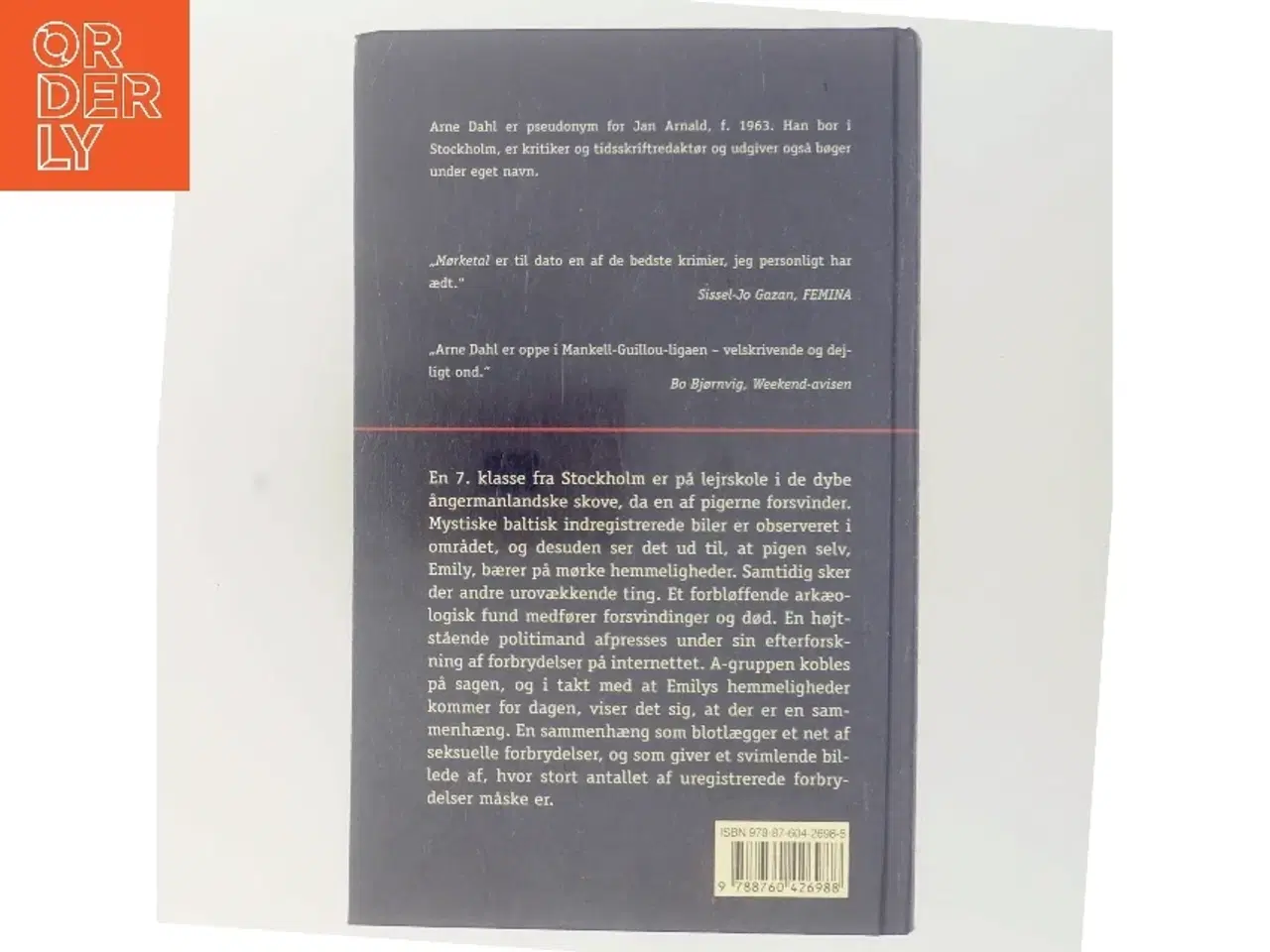 Billede 3 - Mørketal : kriminalroman af Arne Dahl (f. 1963) (Bog)