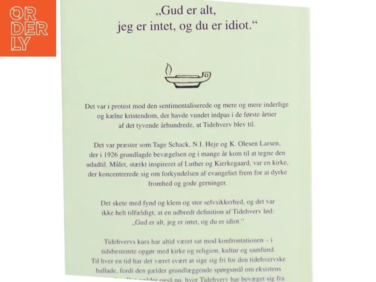 Billede 2 - Konfrontationskurs : Tidehverv og den guddommelige komedie af Henrik Bach (f. 1961) (Bog)
