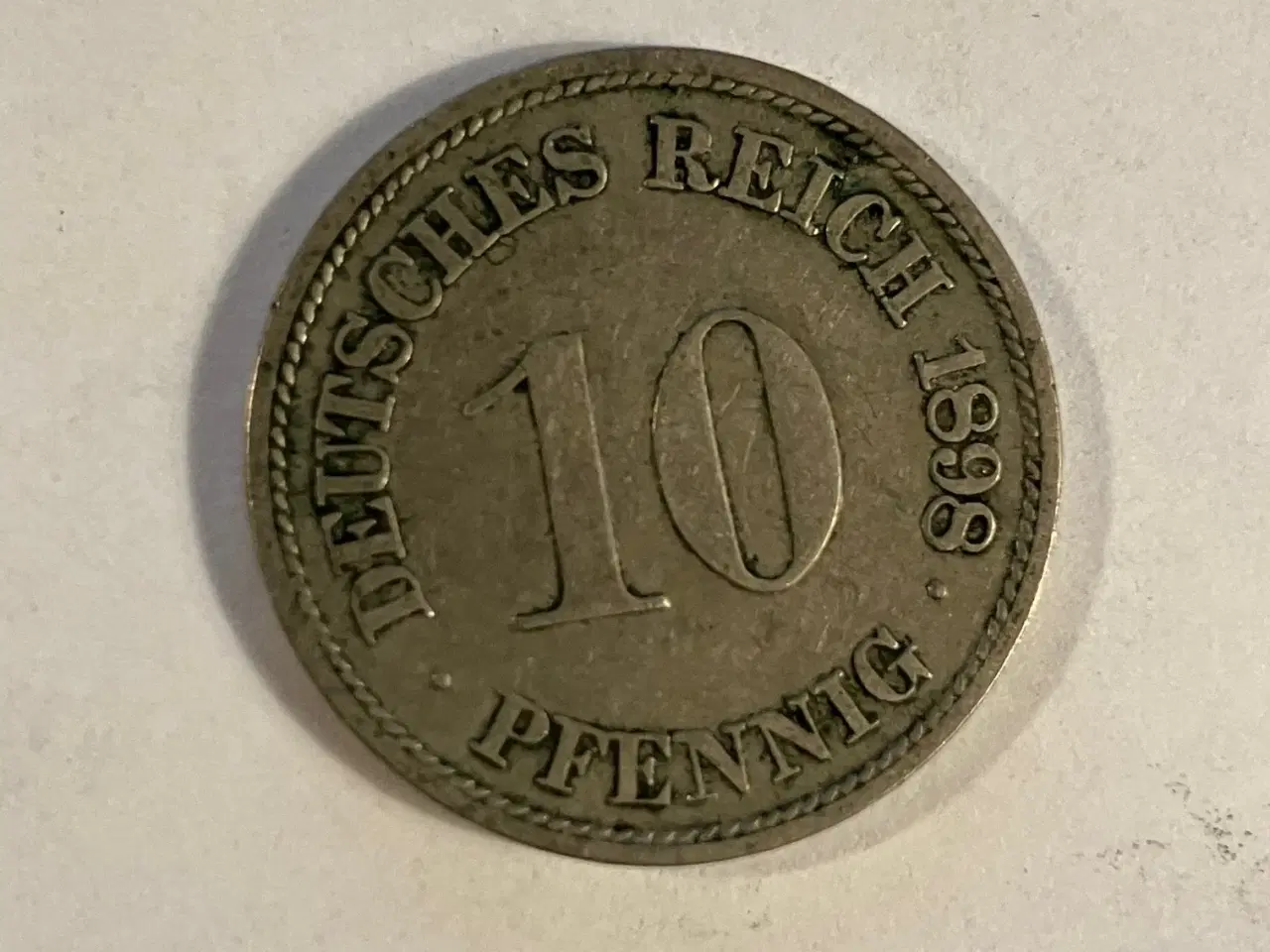 Billede 1 - 10 Pfennig Germany 1898