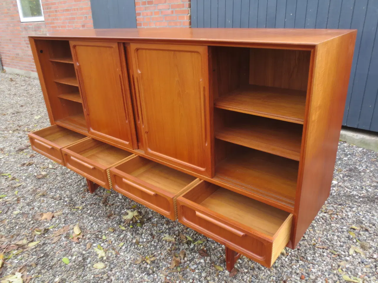 Billede 4 - 1 stk Teak Skænk Danish Furniture Controled 