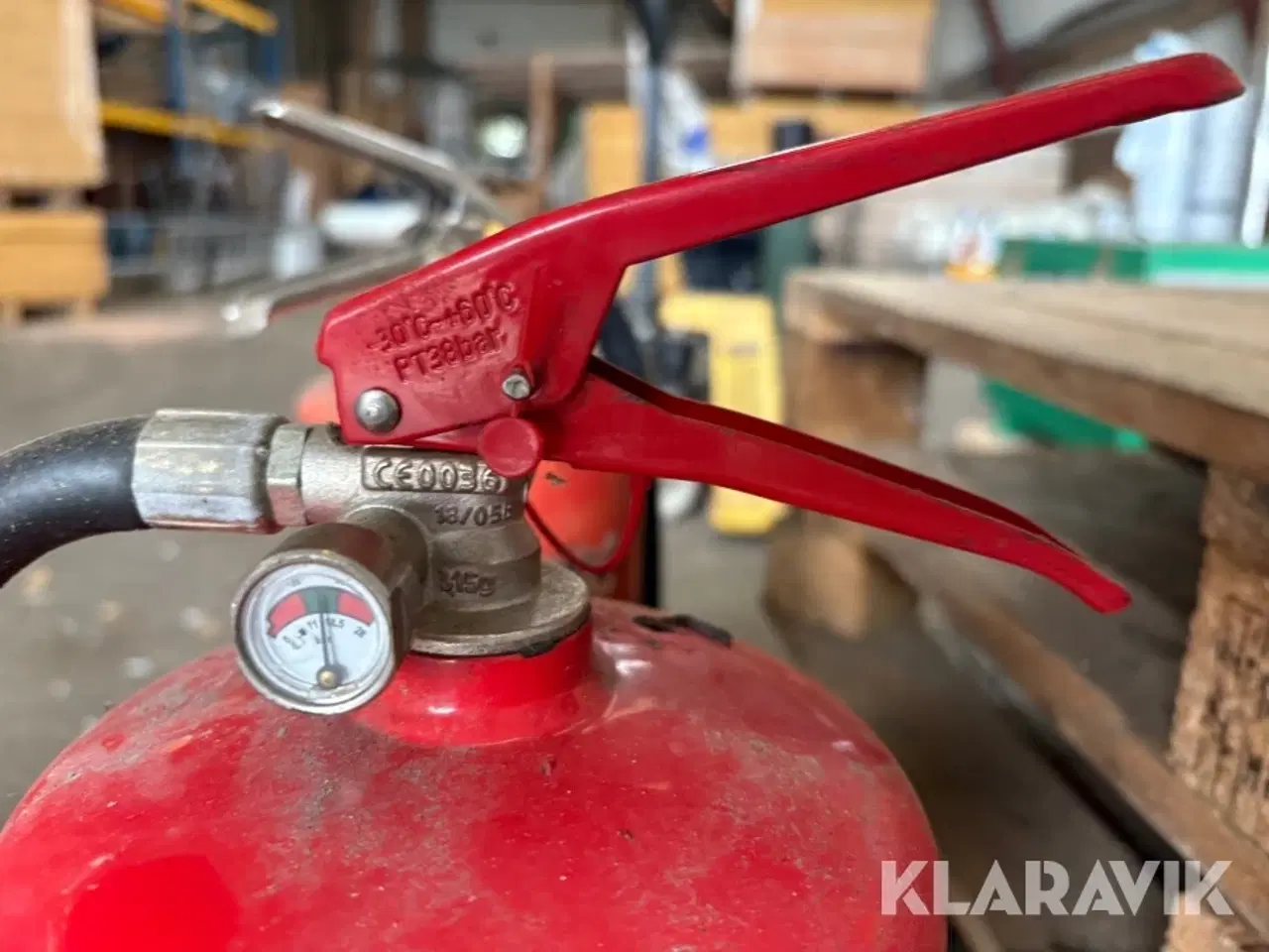 Billede 9 - Blandet lot pulverslukkere Dansk brandteknik 6 styk