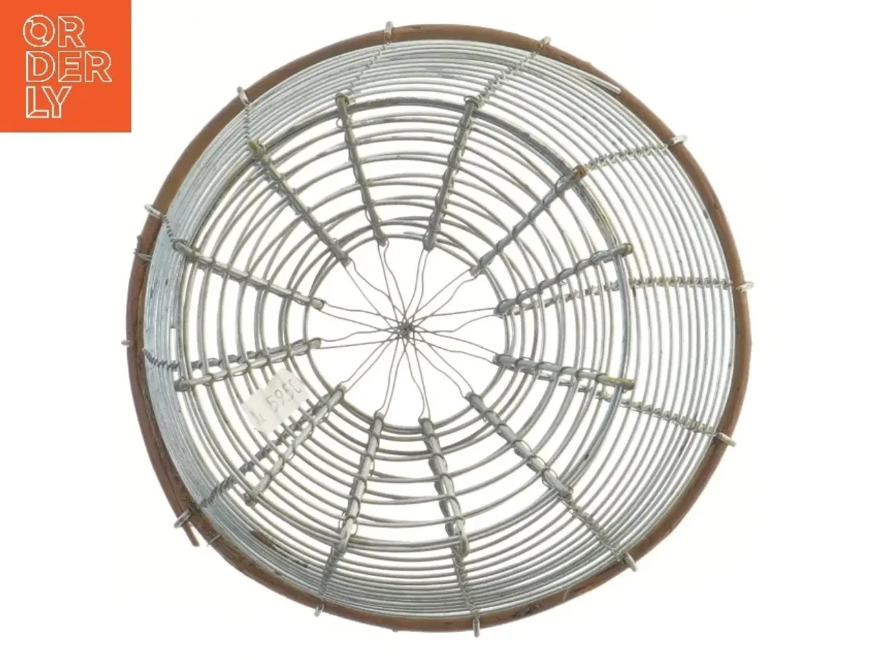 Billede 3 - Metaltråds kurv (str. Ø 20 cm længde 15 cm)