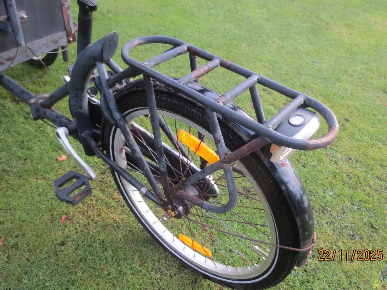 Billede 3 - 1 stk Ladcykel med 3 gear 