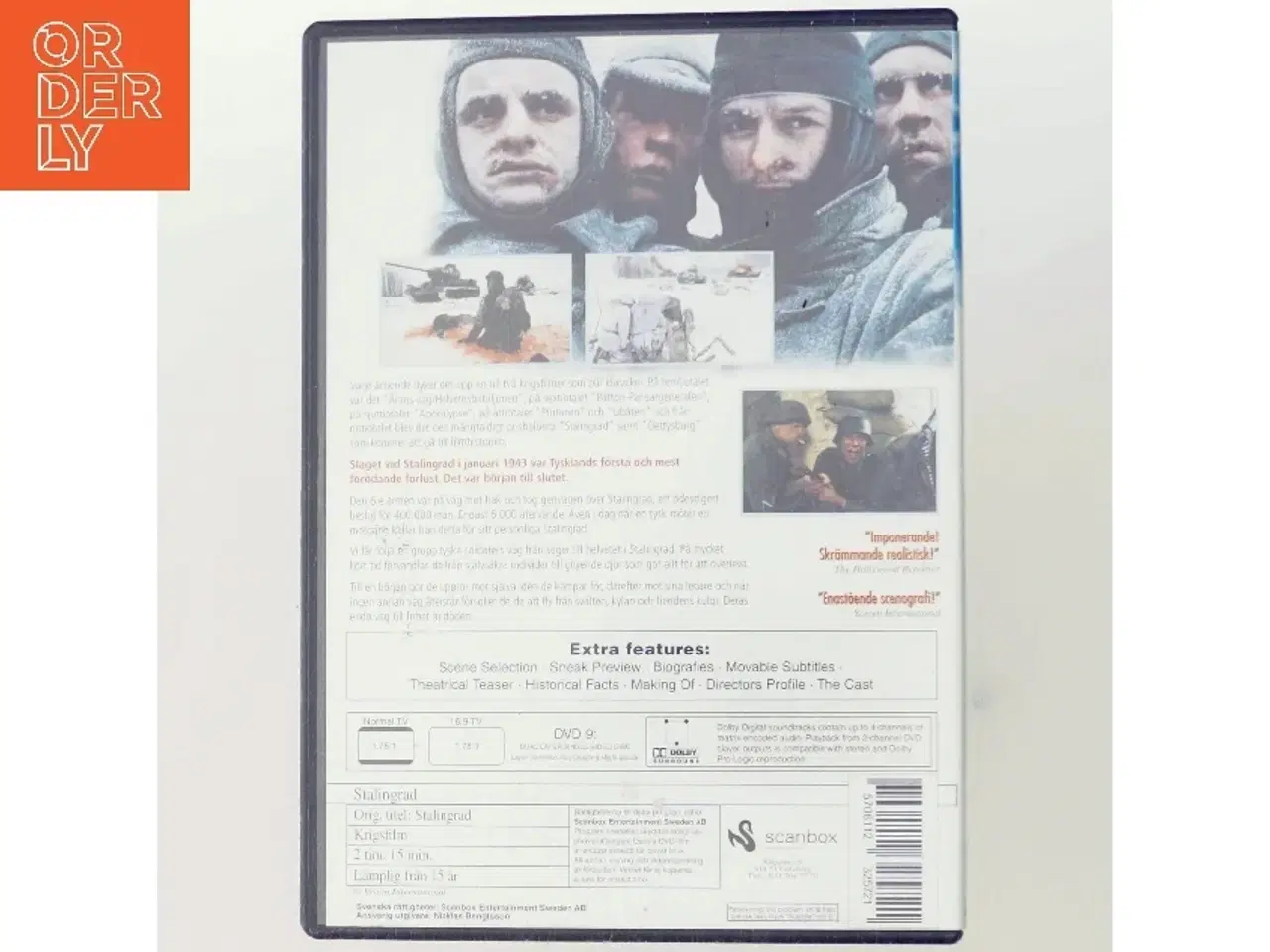 Billede 3 - Stalingrad med Dominique Horwitz (DVD)