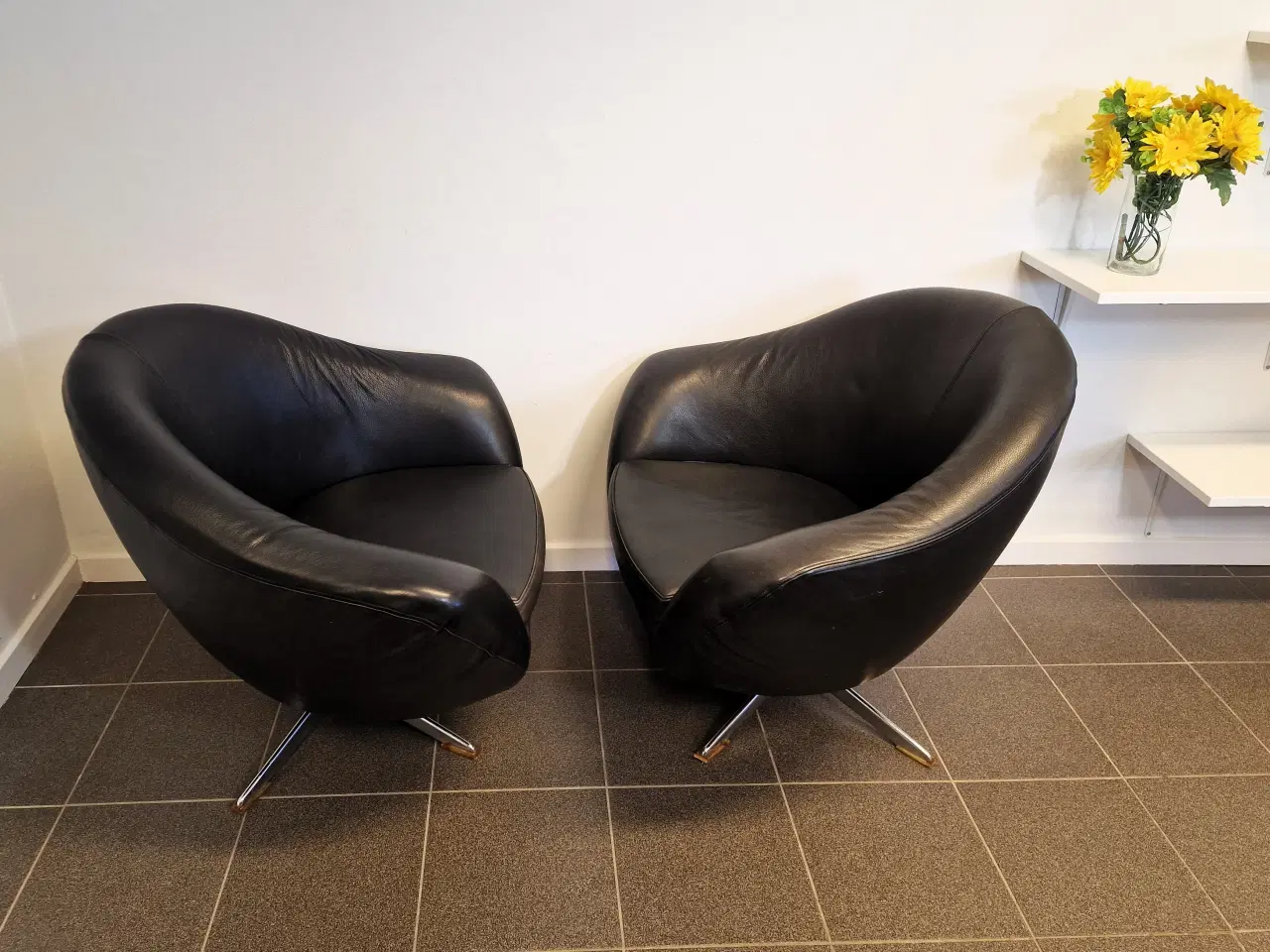 Billede 2 - 2 Stk Space Age Lænestole/Loungestole.