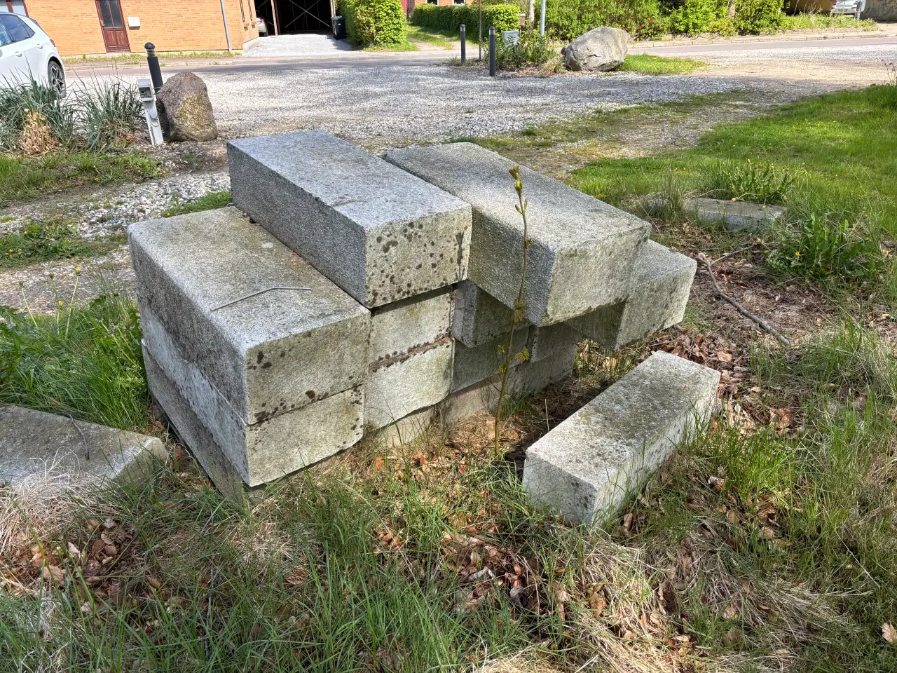 Billede 5 - Hvide granit trin - 19x70x30cm. Gode til trappe/ha