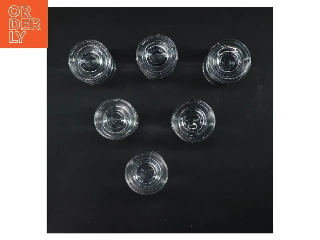 Billede 3 - Glas snapseglas sæt (str. 6 stk Ø 5 cm længde 10 cm)