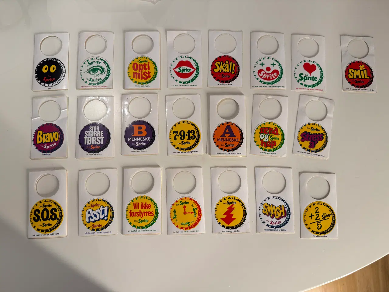 Billede 1 - Klistermærker fra sodavand