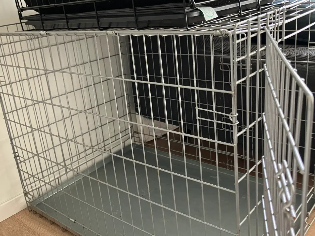 Billede 1 - Galvaniseret transportbur 91x69x61 m 2 hundetæpper