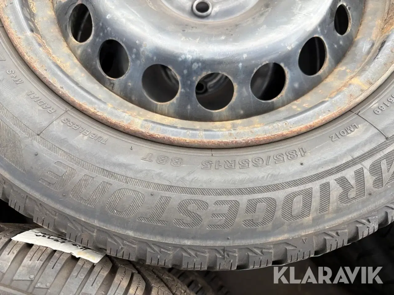 Billede 2 - Vinterdæk Bridgestone Blizzak LM 001