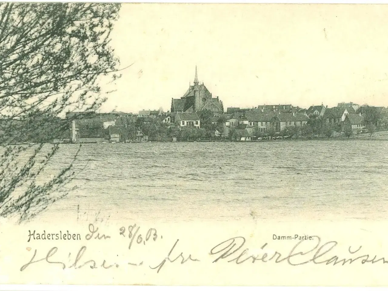 Billede 1 - Haderslev dam 1903