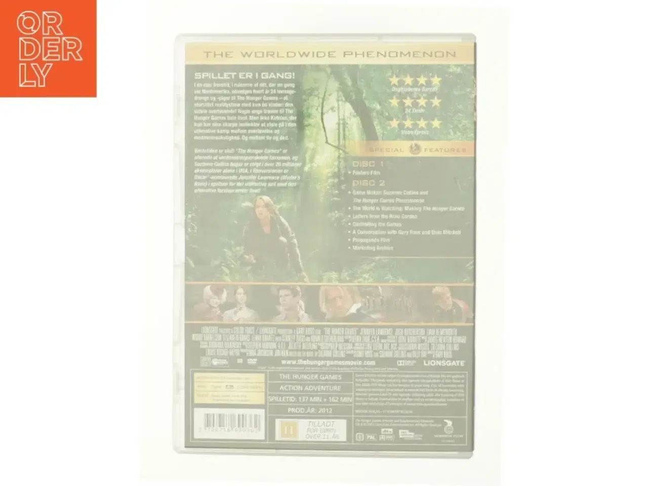 Billede 2 - HUNGER GAMES 2 DISC