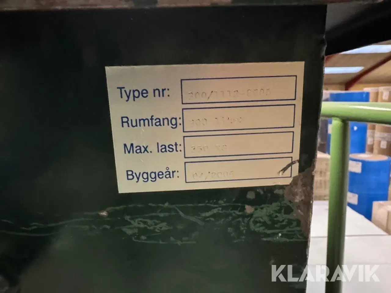 Billede 11 - Vippecontainer 300Liter 2 styk