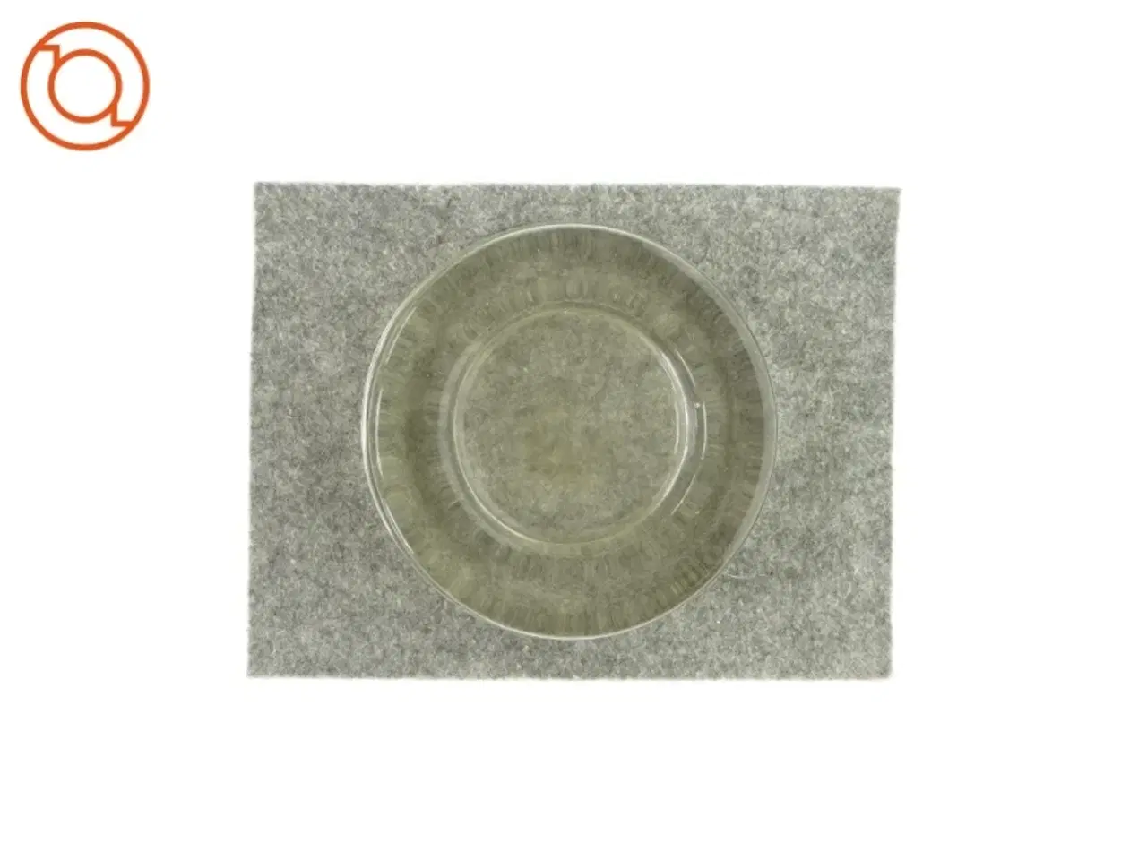 Billede 2 - Glasskål/askebæger (str. HØ 3x15 cm)