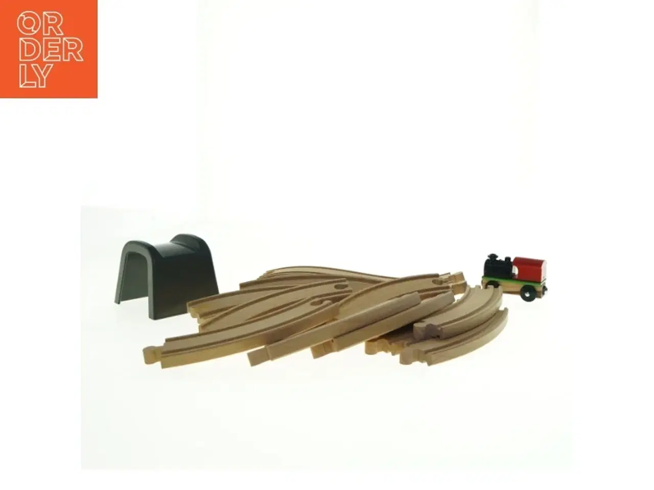 Billede 1 - IKEA togbane (str. 8 x 9 cm 8 x 3 cm en del af banen er 23 x 4 cm)