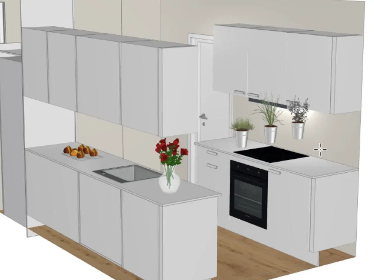 Billede 1 - Vordingborg køkken/bryggers fra 2024