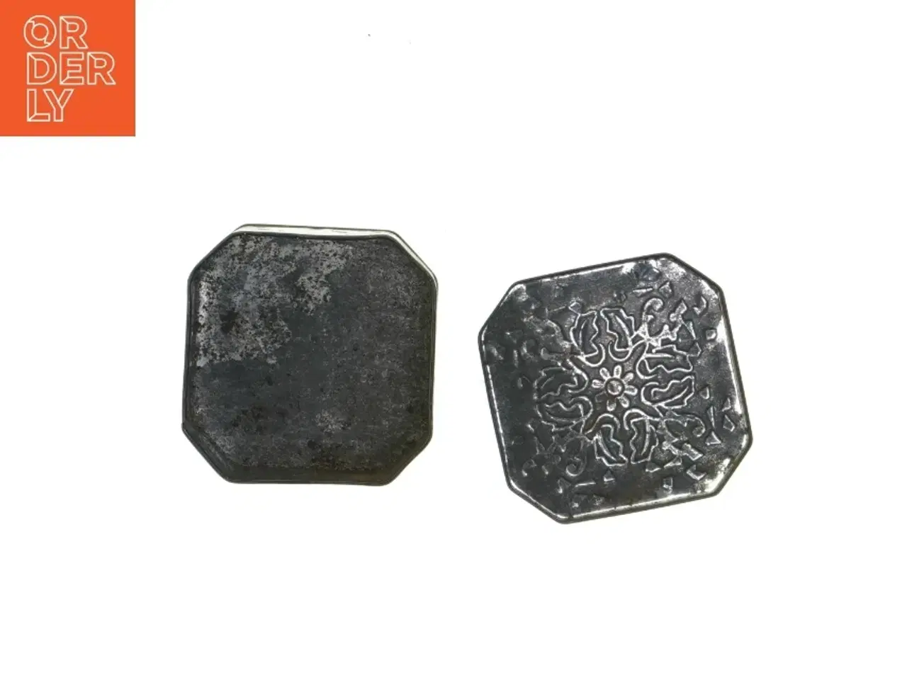 Billede 4 - Retro metaldåse (str. 10,5x7 cm)