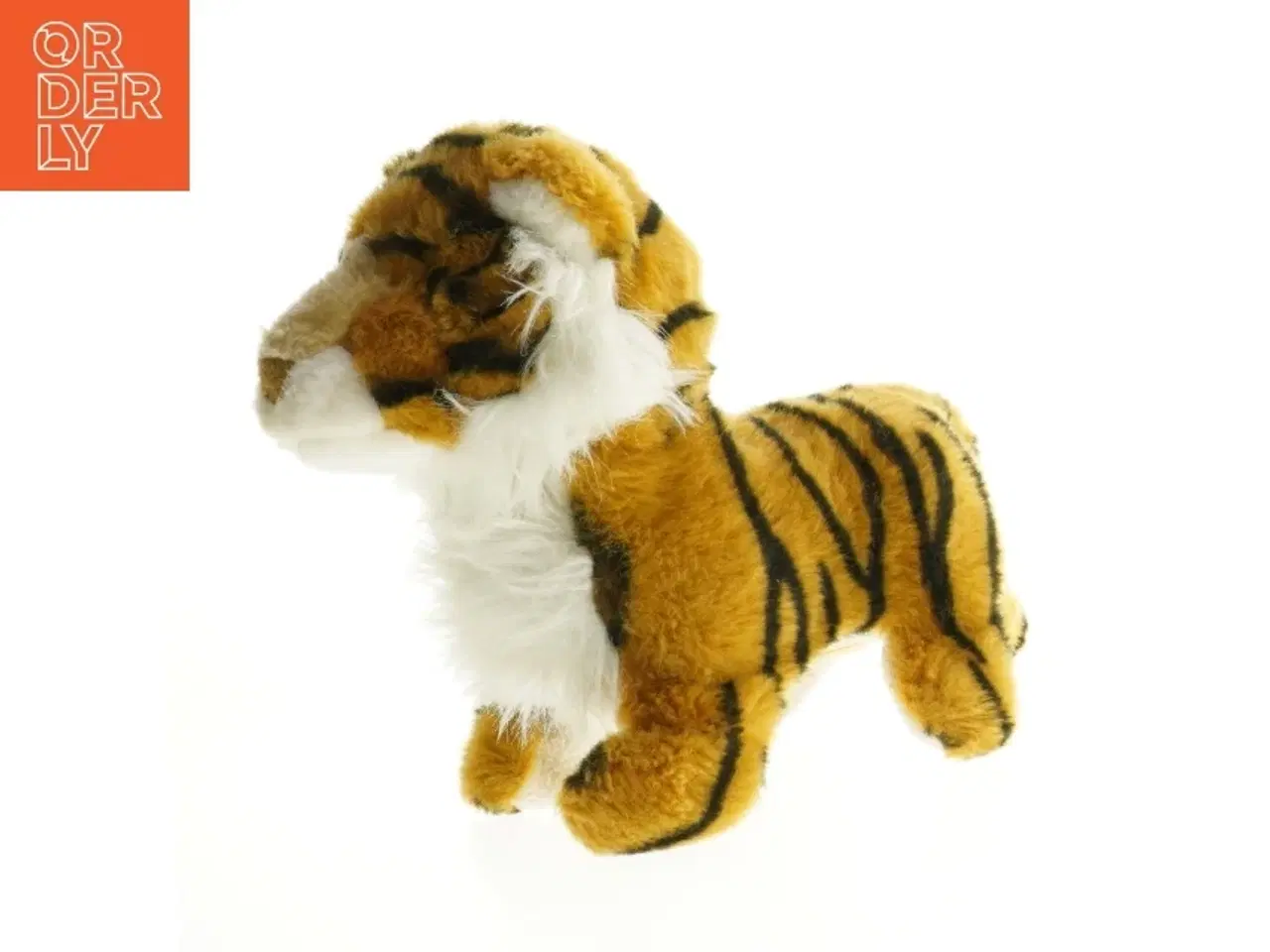 Billede 2 - Tiger plyslegetøj (str. 23 x. 25 cm)