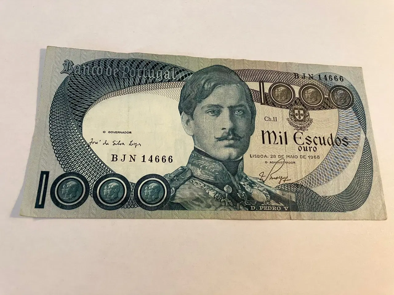 Billede 1 - 1000 Escudos Portugal 1968