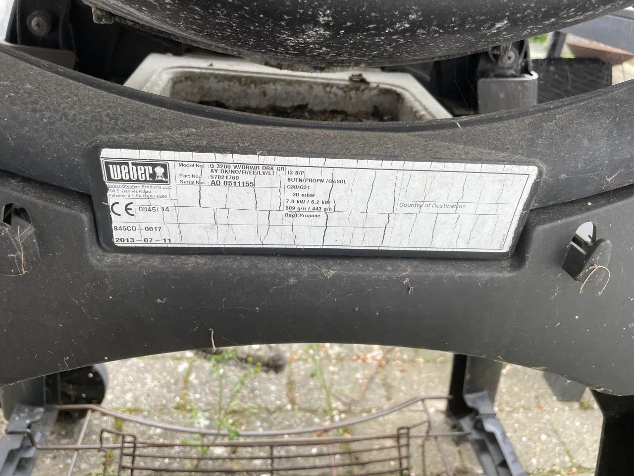 Billede 2 - Weber gasgrill Q3200