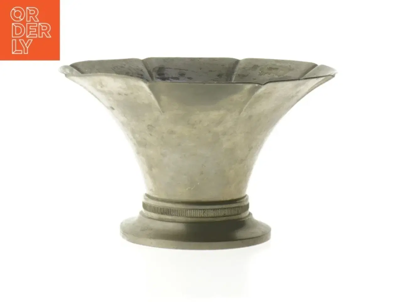 Billede 1 - Metal vase fra Garan Terat (str. A ø 14,5. cm)