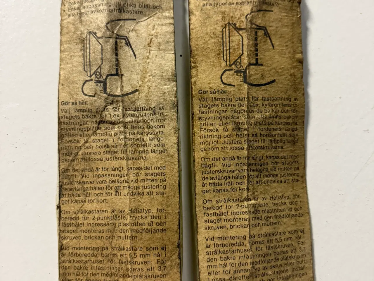 Billede 6 - Hella 2-punktsbeslag til ekstralygter