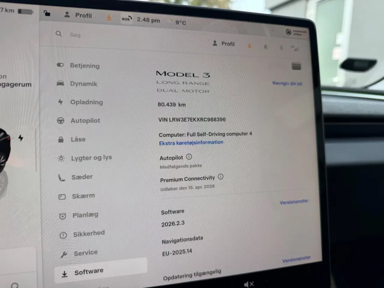 Billede 10 - Tesla Model 3  Long Range AWD