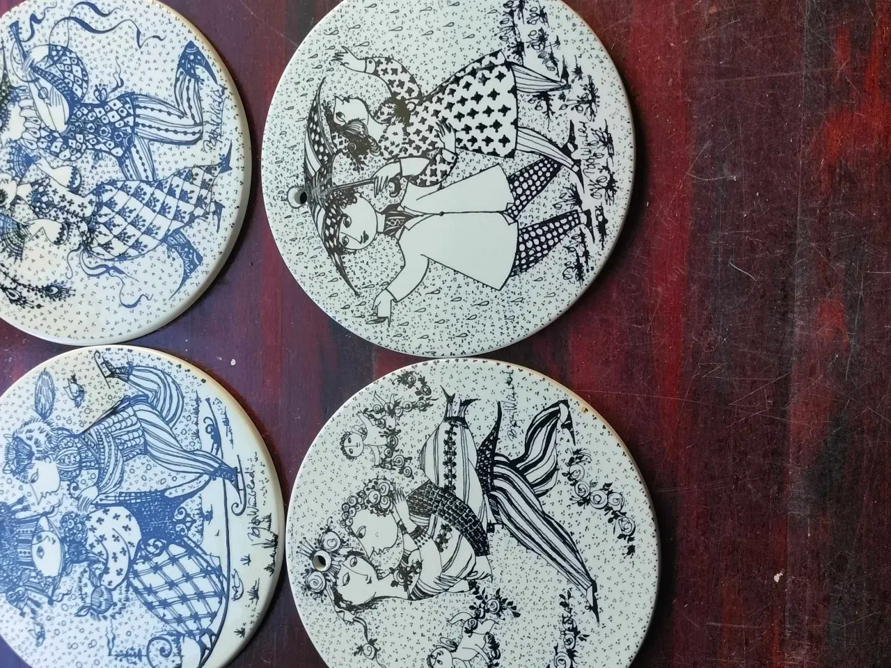 Billede 1 - Bjørn Wiinblad platter