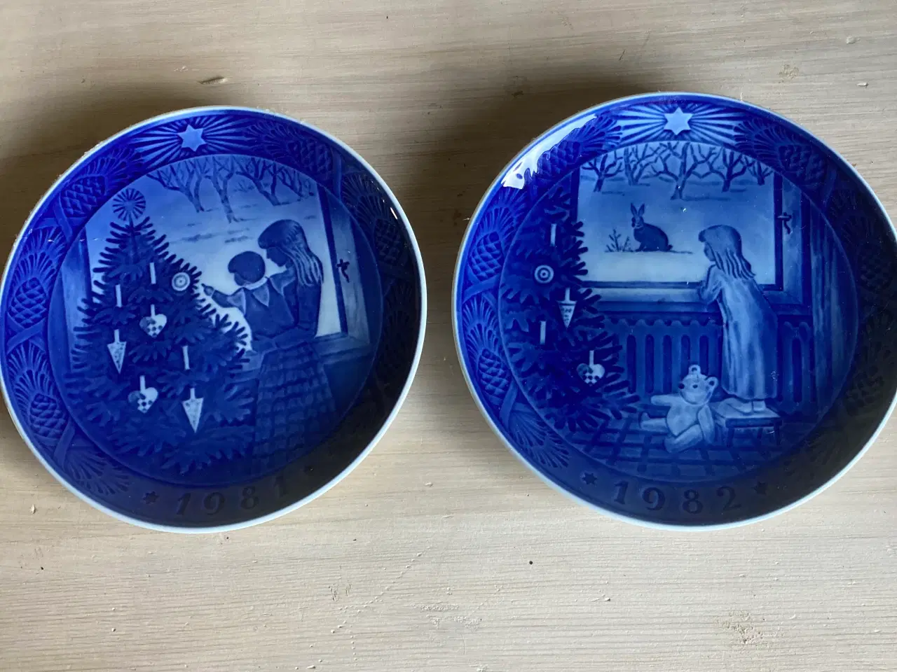 Billede 4 - Blå tallerkner