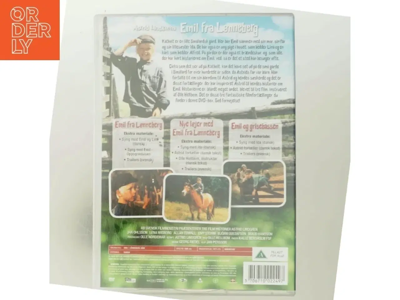 Billede 3 - Emil fra Lønneberg - 3 Film med Jan Ohlsson (DVD)