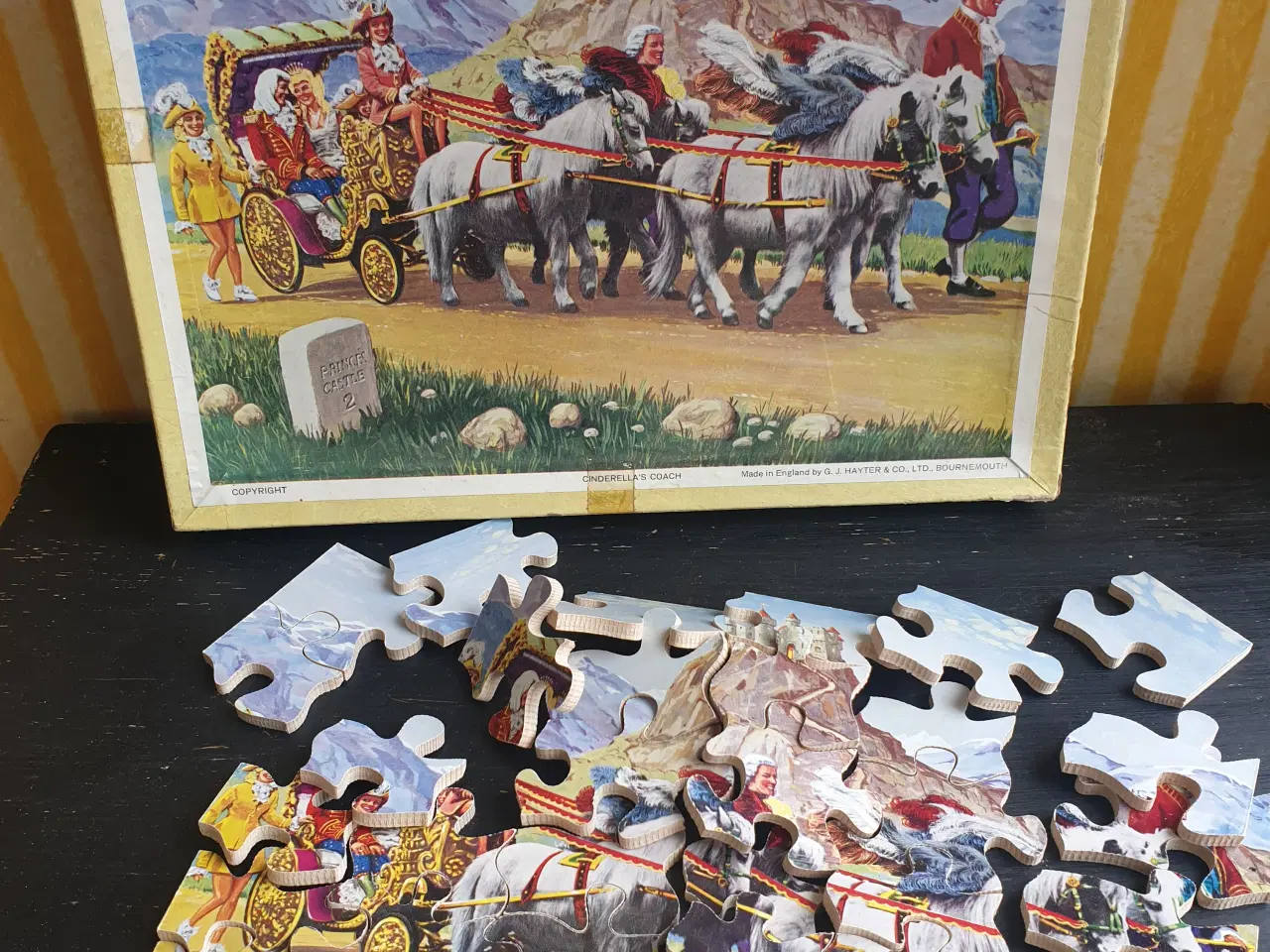 Billede 6 - Antikt Cinderella-Puslespil