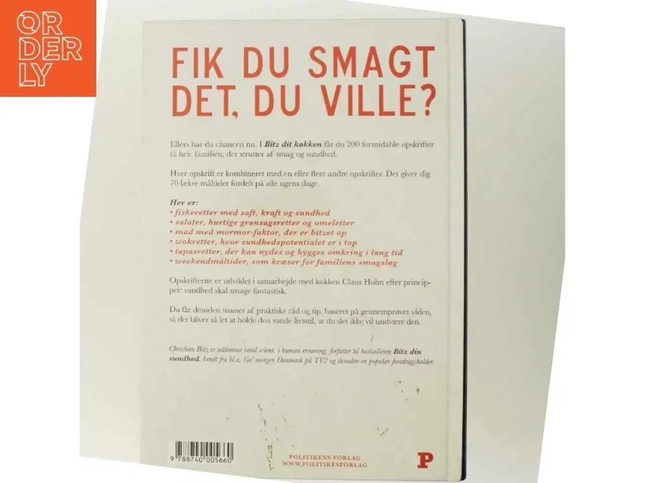 Billede 3 - Bitz Dit Køkken Kogebog fra Politikens Forlag