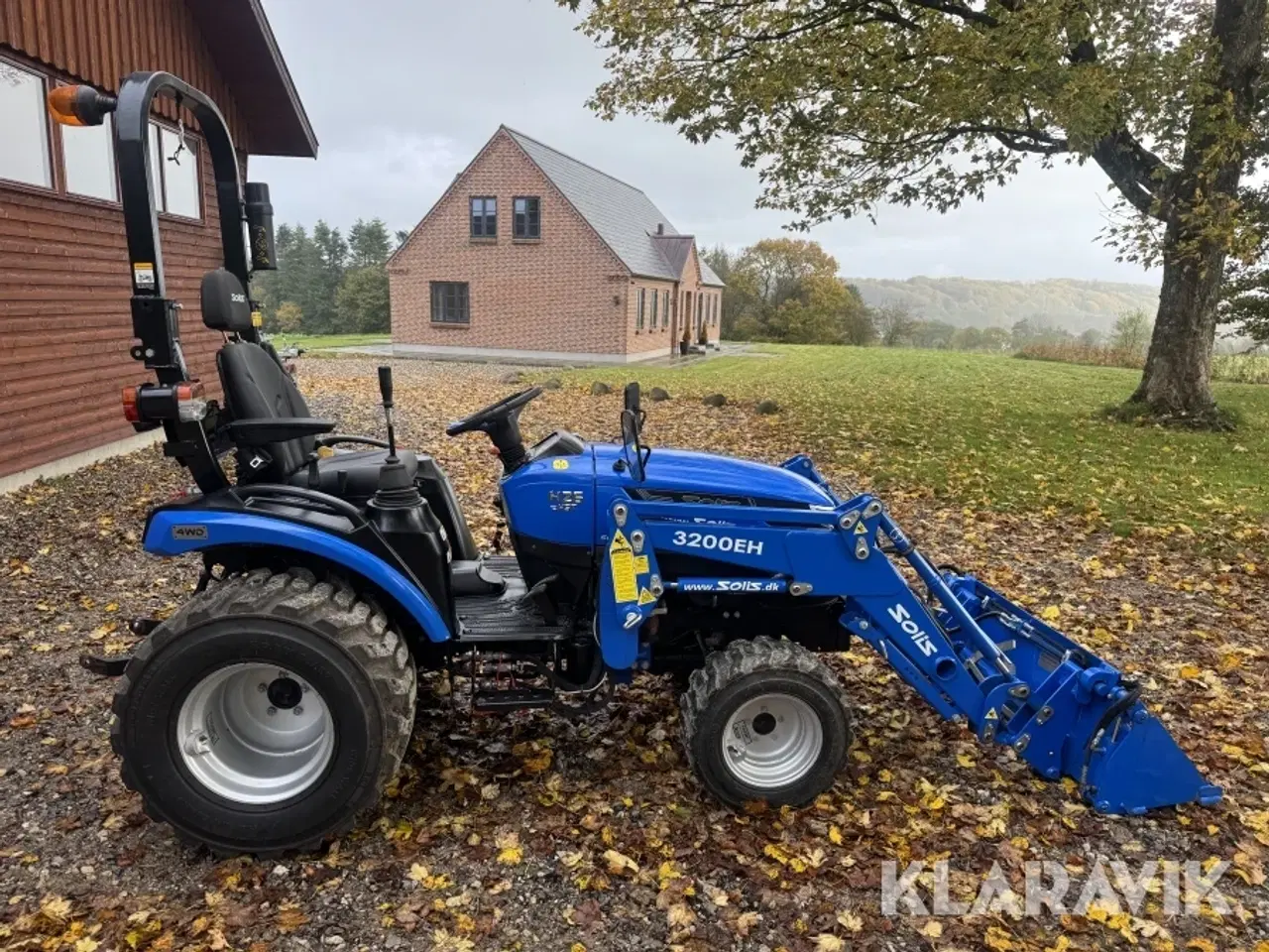 Billede 4 - Minitraktor Solis H26 HTS med frontlæsser