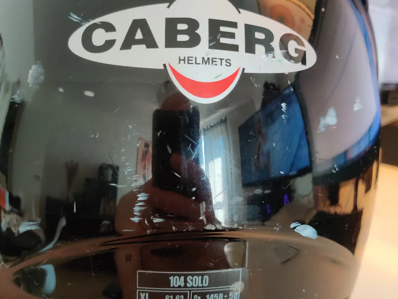 Billede 3 - Caberg 104 solo hjelm, str. 61-62