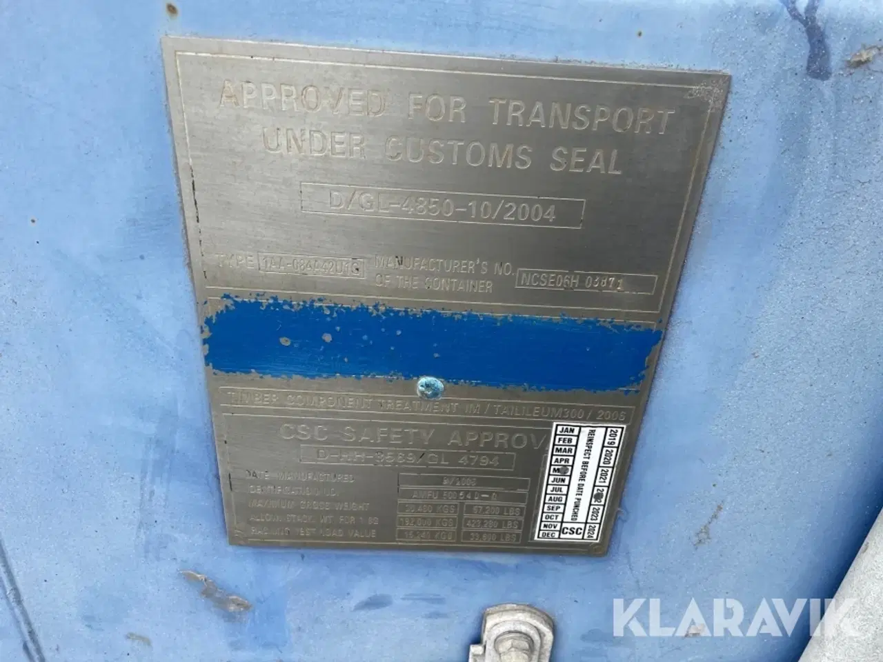 Billede 9 - Container open top CIMC 40 fods 1AA-084A42U1C