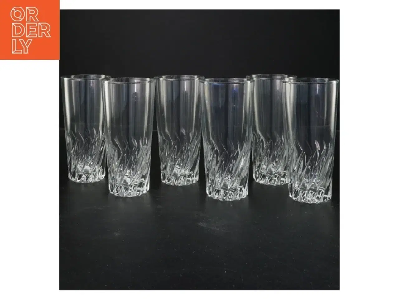 Billede 2 - Sæt af 6 glas (str. Ø 7x14,5 cm)