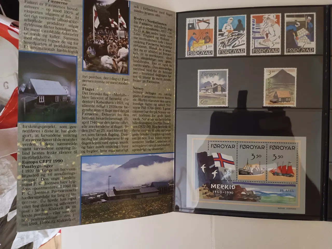 Billede 4 - Færøerne frimærker 1990.