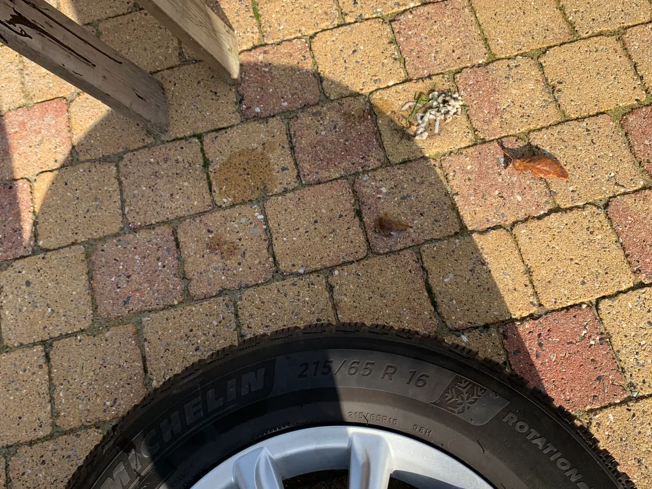 Billede 3 - Vinterdæk på aluhjul Peugeot