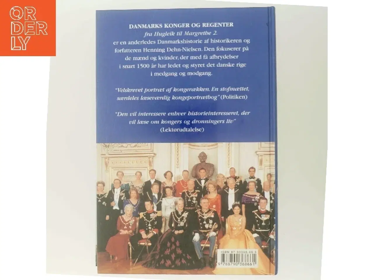 Billede 3 - Danmarks konger og regenter : fra Hugleik til Margrethe 2. af Henning Dehn-Nielsen (Bog)