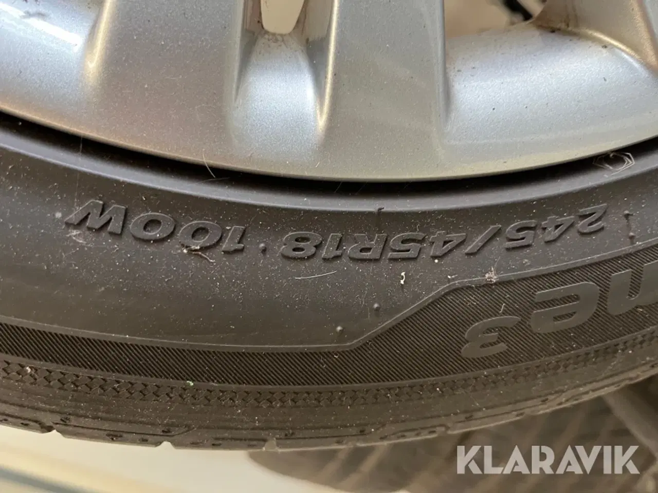 Billede 12 - Dæk med fælg 5x120 HANKOOK 245/45R18