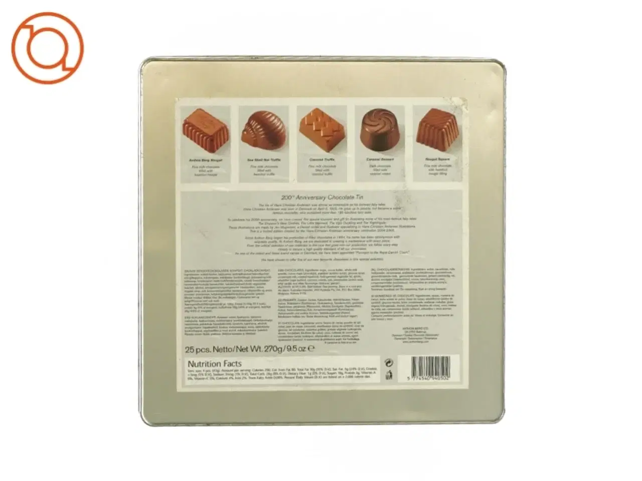 Billede 2 - Anthon Berg tin æske