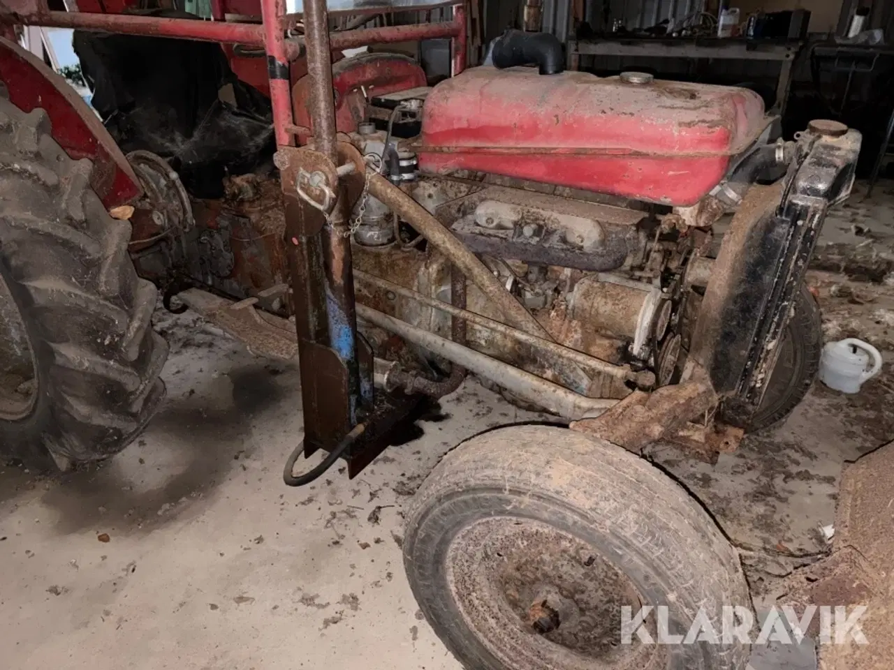 Billede 5 - Veterantraktor Massey-Ferguson 35 med frontlæsser og redskaber