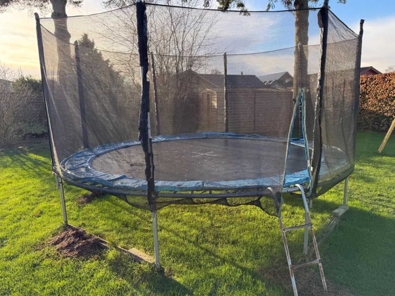 Billede 3 - Trampolin Ø420 sammen med stige