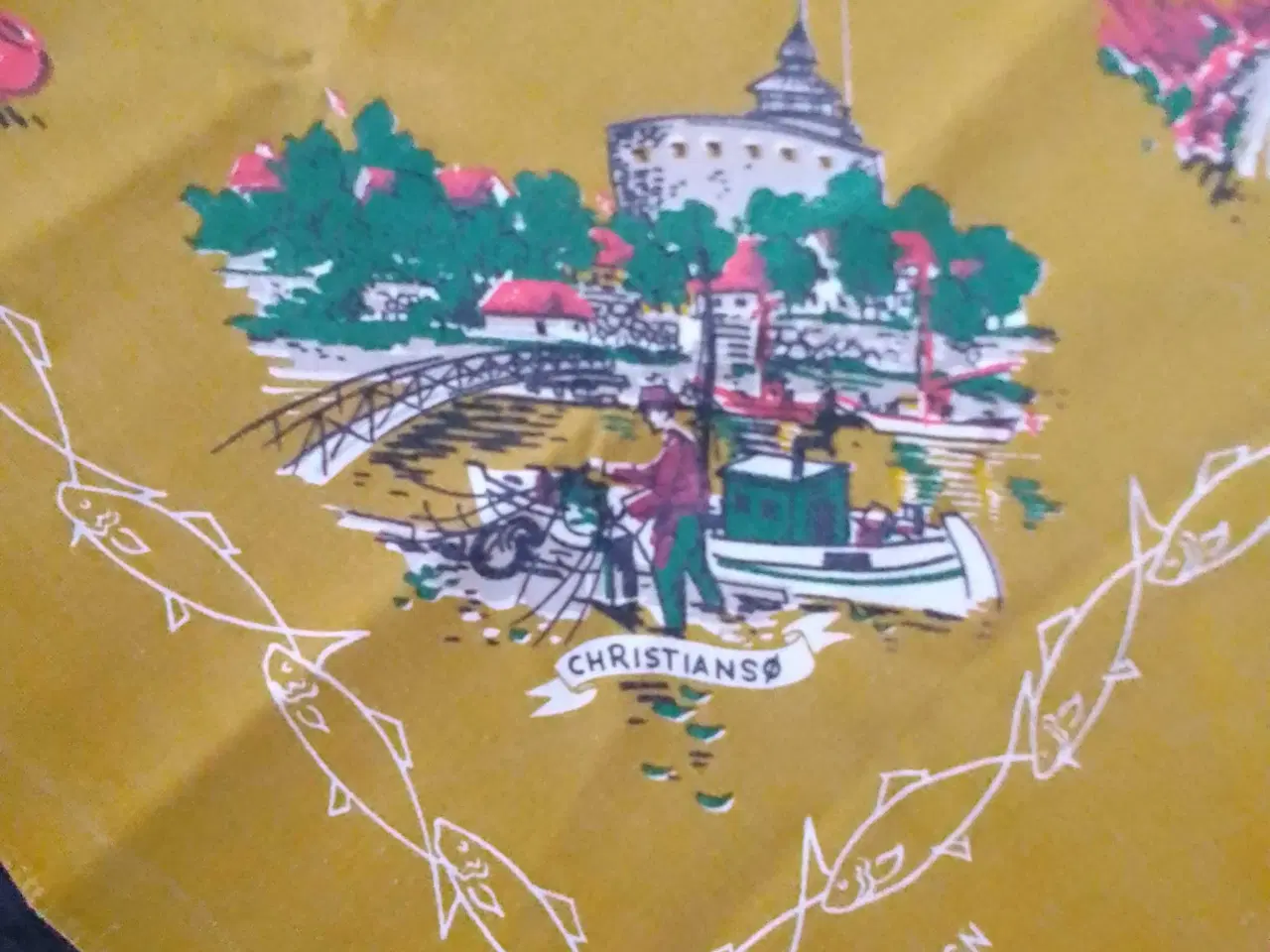 Billede 2 - Dansk design Bornholms design, dug